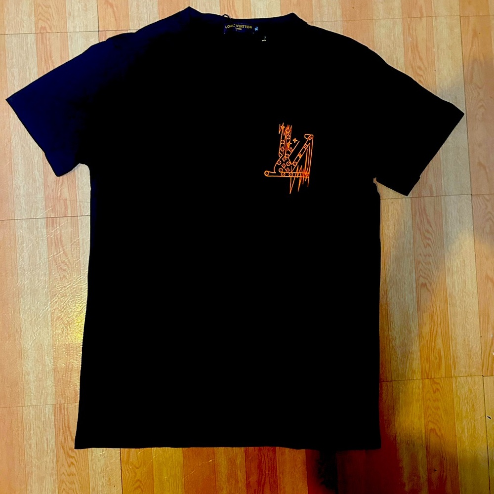 Navy Blue Graphic T-Shirt